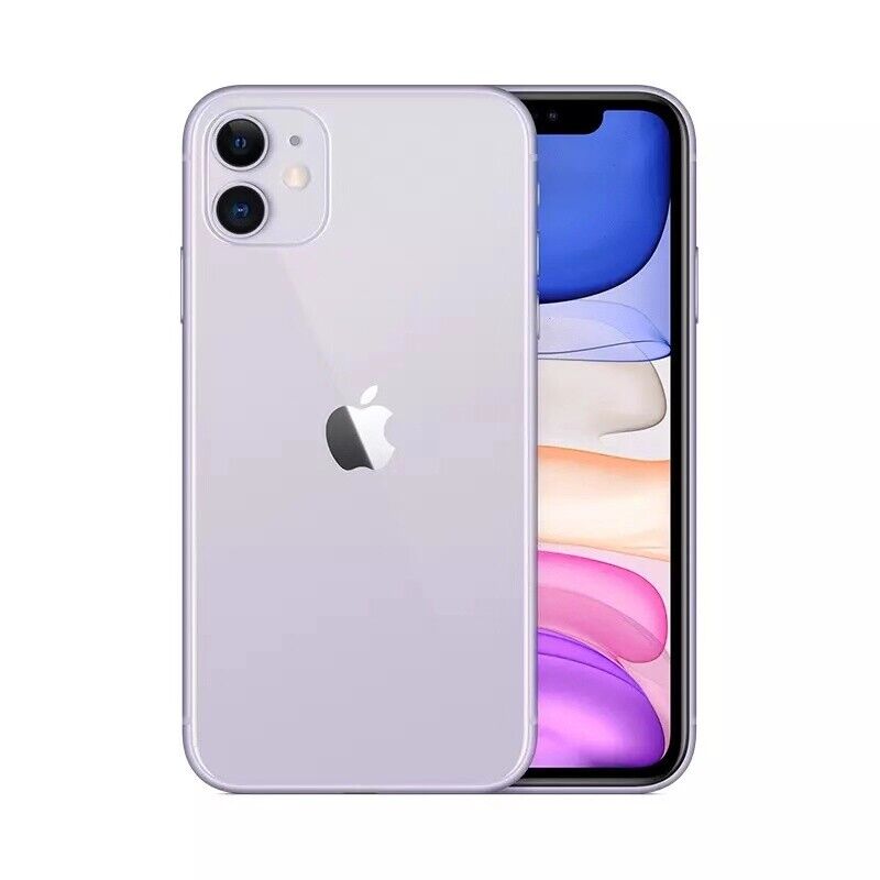 Apple iPhone 11, Fully Unlocked, 64/128/256 GB (Refurbished)
