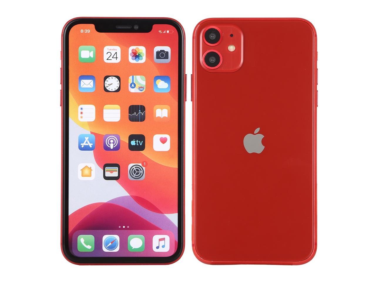 Apple iPhone 11, Fully Unlocked, 64/128/256 GB (Refurbished)