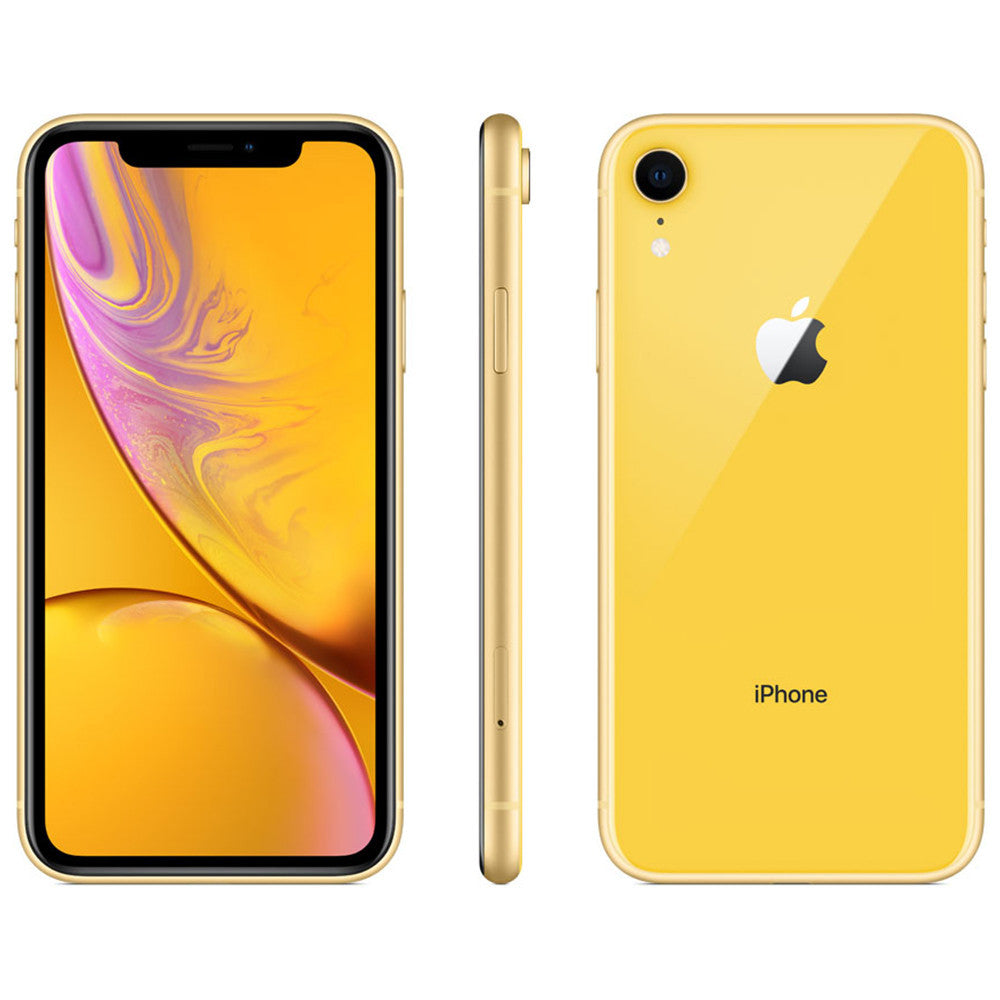 Apple iPhone XR, Fully Unlocked, 64/128/256 GB (Refurbished)