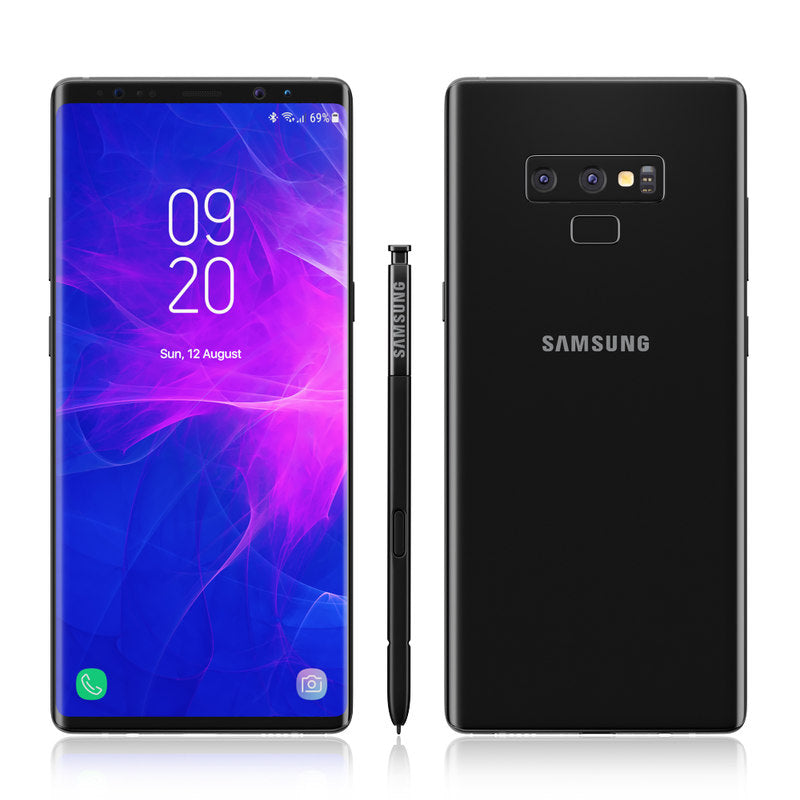 Samsung Galaxy Note 9 128 GB Midnight Black, Fully Unlocked (Refurbished)