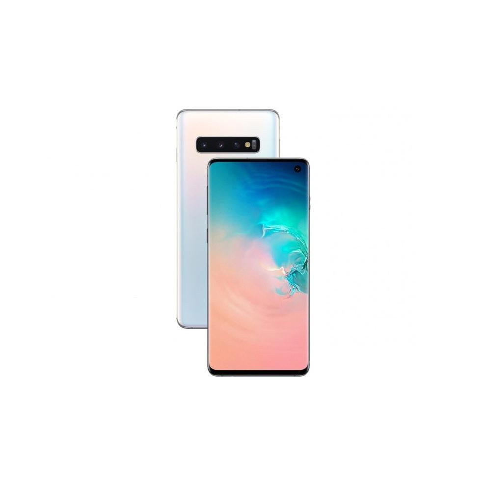 Samsung Galaxy S10 128 GB Prism White, Fully Unlocked (Refurbished)