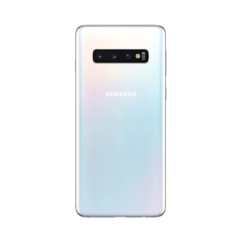 Samsung Galaxy S10 128 GB Prism White, Fully Unlocked (Refurbished)