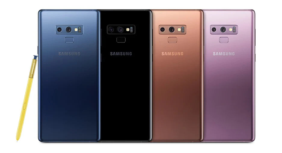 Samsung Galaxy Note 9 128 GB Midnight Black, Fully Unlocked (Refurbished)